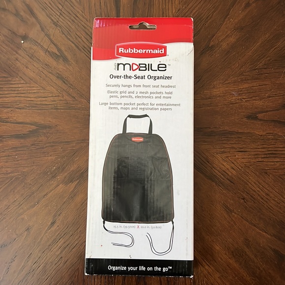 Rubbermaid Mobile Auto Over the Seat Car Organizer Bag - Picture 4 of 5